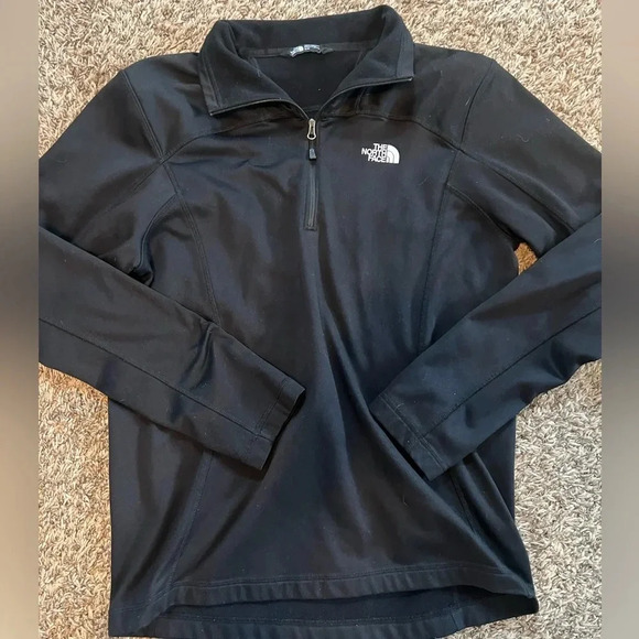 The North Face Other - mens north face black quarter zip fleece size medium